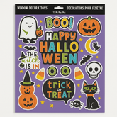 Glitter Halloween Friends Vinyl Window Decorations